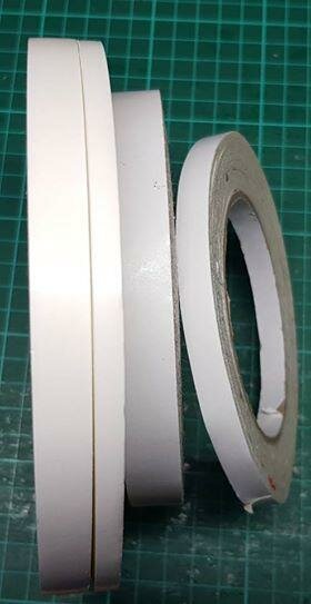 Tape dubbelzijdig 9mm p/50mtr