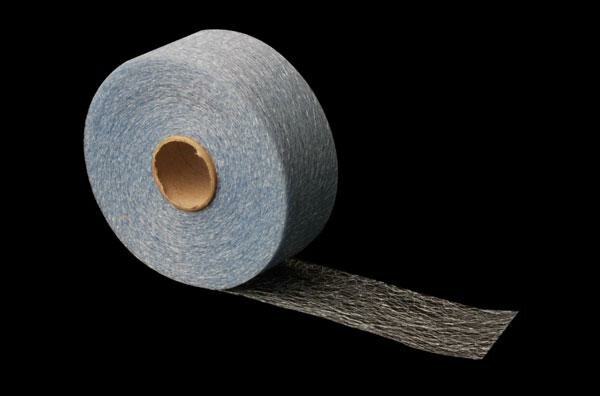 Weblint lichtblauw 50mm p/50mtr