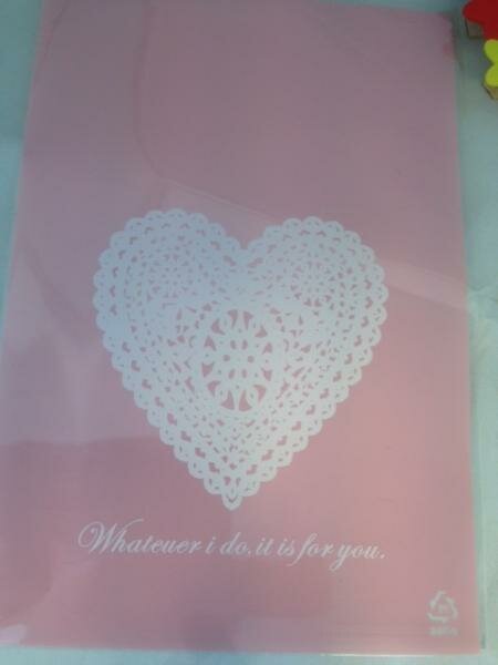 Zakken PP hart en tekst p/10st roze