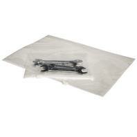 Zakken plastic met rits 275x175mm p/500st transparant