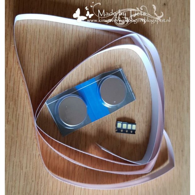 Set lampjes te verwerken in kaart/project incl werkwijze p/set