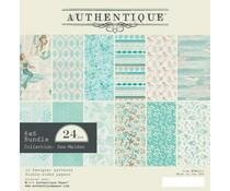 Paper pad 15x15cm Sea Maiden p/24vel