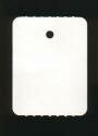 Hangetiket blanco 30x40mm p/1000st geen perforatie