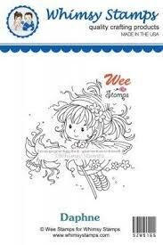 Stamp Daphne 8.4x9.1cm p/st rubber 