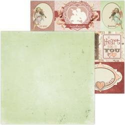 Scrappapier only you be mine  30.5x30.5cm p/vel