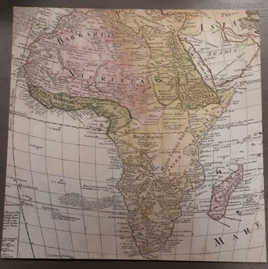 Scrappapier travel Collection afrika 30.5x30.5cm p/vel