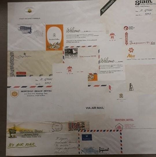 Scrappapier travel Collection envelop p/vel
