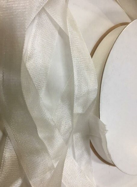 Seambinding Chalk white F3 15mm p/mtr kreukellint 