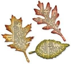 Stans Bigz Tattered Leaves Tim Holtz  p/st