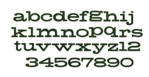 Stans Bigz XL Alphabet Storybook Tim Holtz p/st