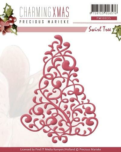 Stans Charming Xmas Kerstboom p/st