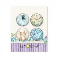 Embellishments Autumn Twilight 2.5cm p/4st