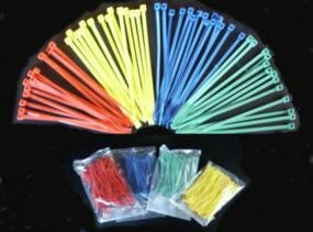 Kabelbinders groen 290mm p/100st 