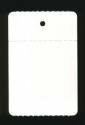 Hangetiket blanco 40x60mm p/1000st met perforatie