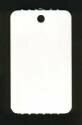 Hangetiket blanco 40x60mm p/1000st geen perforatie