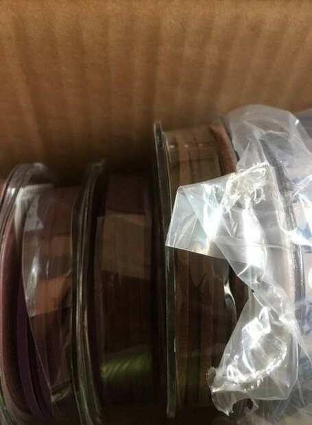 Lint bordeaux 3mm p/25mtr suede 