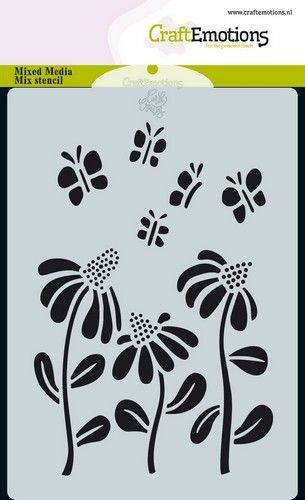 Mask Bugs bloem Carla Creaties A6 p/st