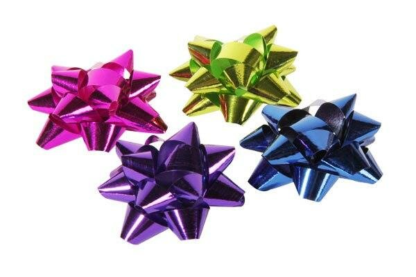 Starbow metal 4 kleuren p/25st