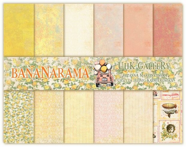 Paper pad bananarama 30.5x30.5cm p/6vel