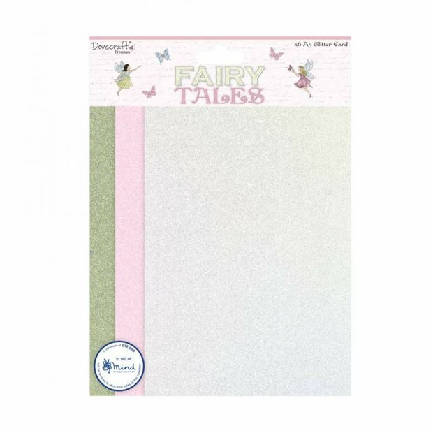 Paper pad Fairy Tales Glitter A5 p/set