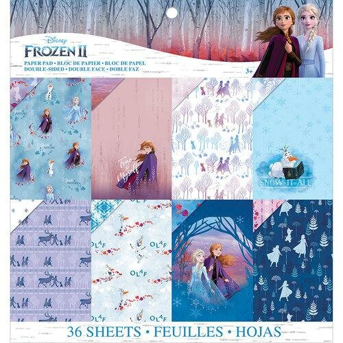 Paper pad Frozen II 30.5x30.5cm p/36vel