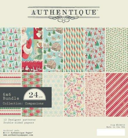 Paper pad 15x15cm  Jingle p/set