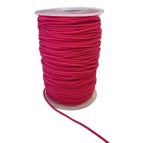 Elastiek 2mm fuchsia p/5mtr