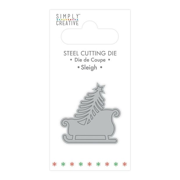 Stans Christmas Sleigh 4x5cm p/st