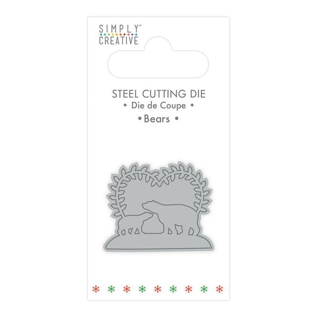 Stans Christmas Polar bear 3x3cm p/st