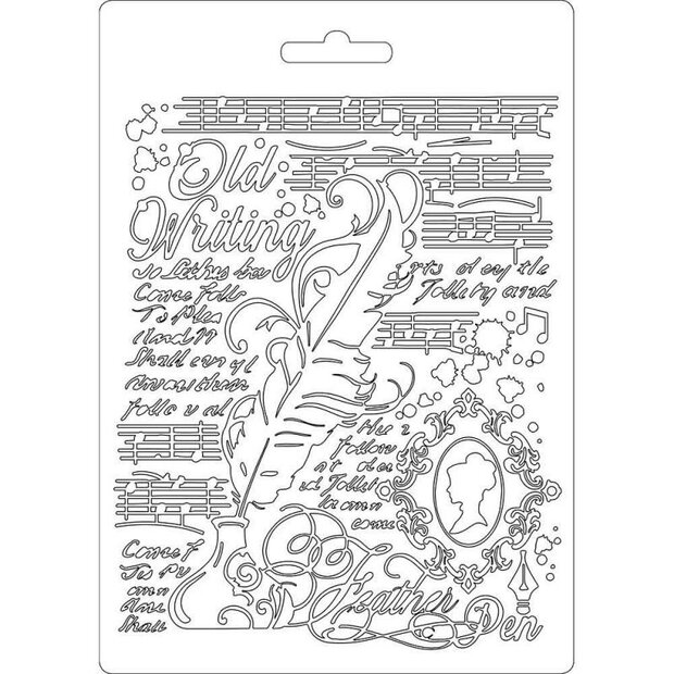  Soft Mould Feather A5 p/st