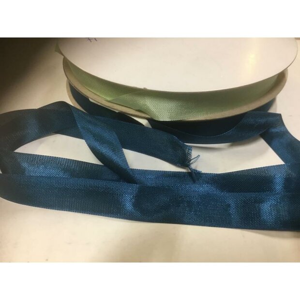 Seambinding deep ocean blue F15 15mm p/mtr kreukellint 