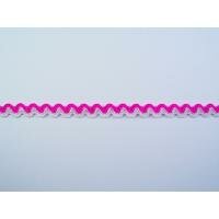Lint fuchsia zigzag band Hip-line 8mm p/m