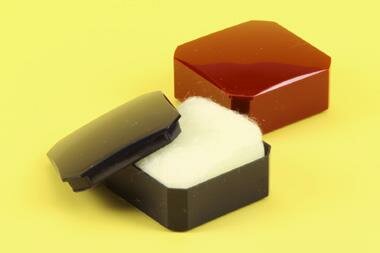 Byouxdoos blauw 40x40x16mm p/60st