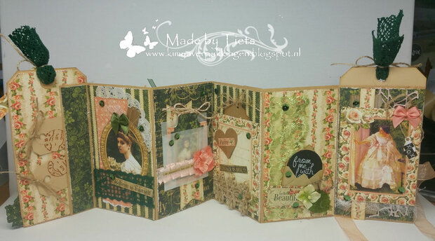 Workshoppakket Portrait of a Lady 2017 incl papier p/st