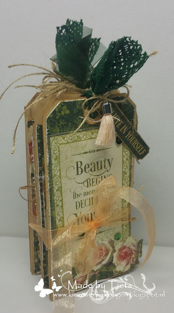 Workshoppakket Portrait of a Lady 2017 incl papier p/st