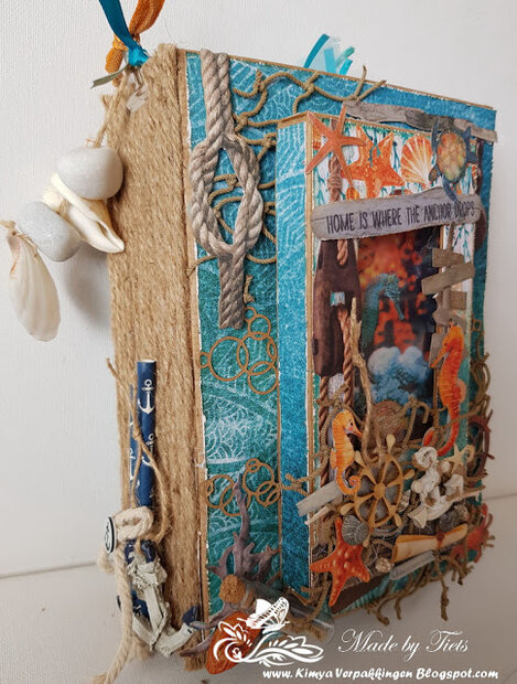 Workshoppakket Ocean incl papier totaalpakket p/set