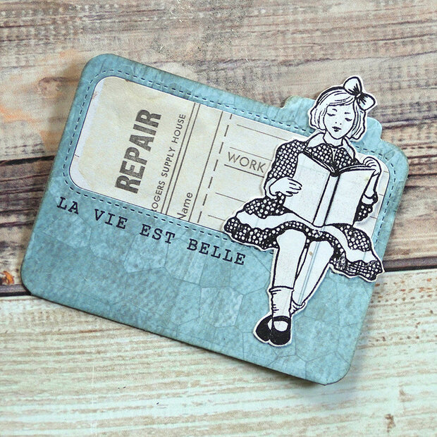 Clear stamp Paper Love