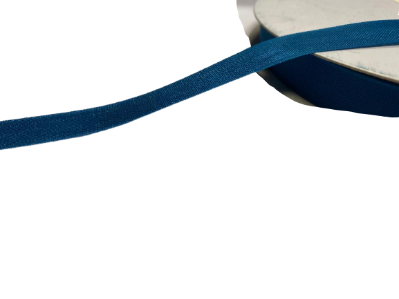 Seambinding dark ocean blue F45 15mm p/mtr kreukellint 