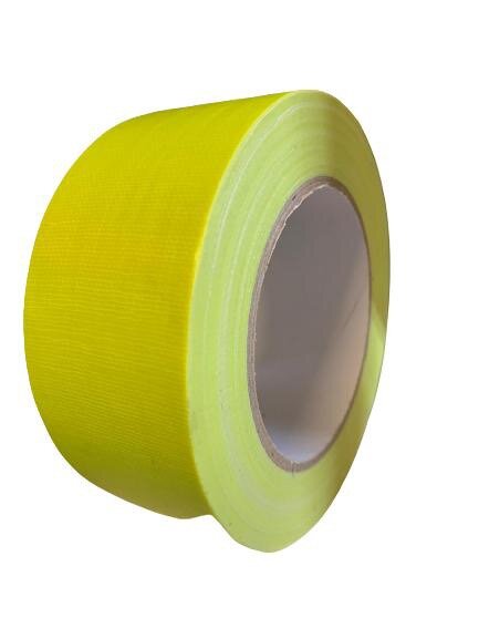 DUCT tape fluorgeel 50mm p/25mtr 