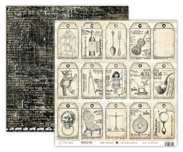 Plaatjes 30.5x30.5cm My dear Watson p/vel Motive