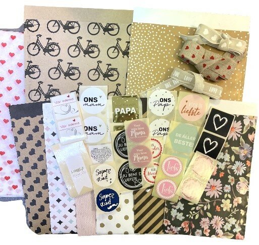 Inpakset papa &amp; mama groot p/42st