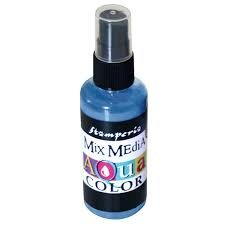 Aquacolor Azur blauw Spray 60ml p/st