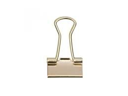 Klemmen goud 32mm p/6st Foldback Papierklem