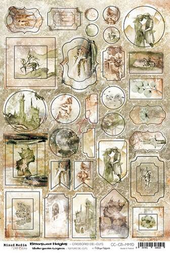 Cardboard die cuts Bittersweet Heights A4 p/vel