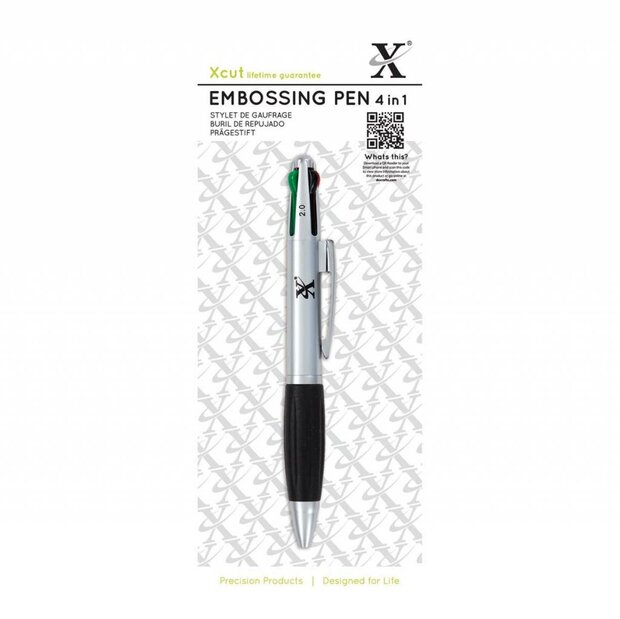 Embossing pen 4in1 p/st