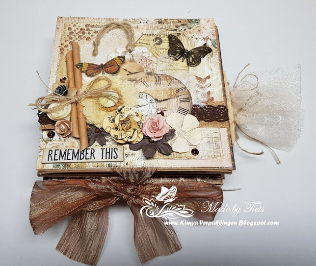 Beursproject voorjaar 2020 vb papier COC Vintage Bisou excl papier p/st