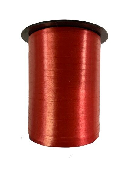 Krullint donkerrood 5mm p/500mtr