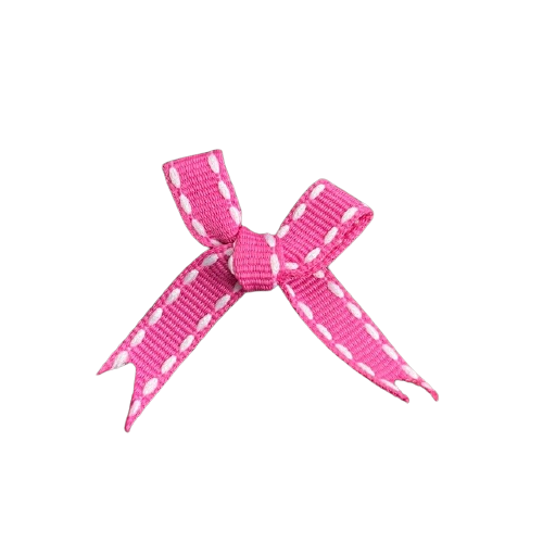 Strik roze/wit stitch 5cm p/5st