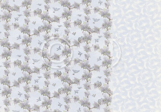 Scrappapier new Beginnings In the trees 30.5x30.5cm p/vel