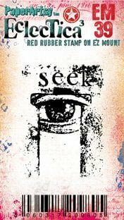 Rubber stamp oog A7 p/st